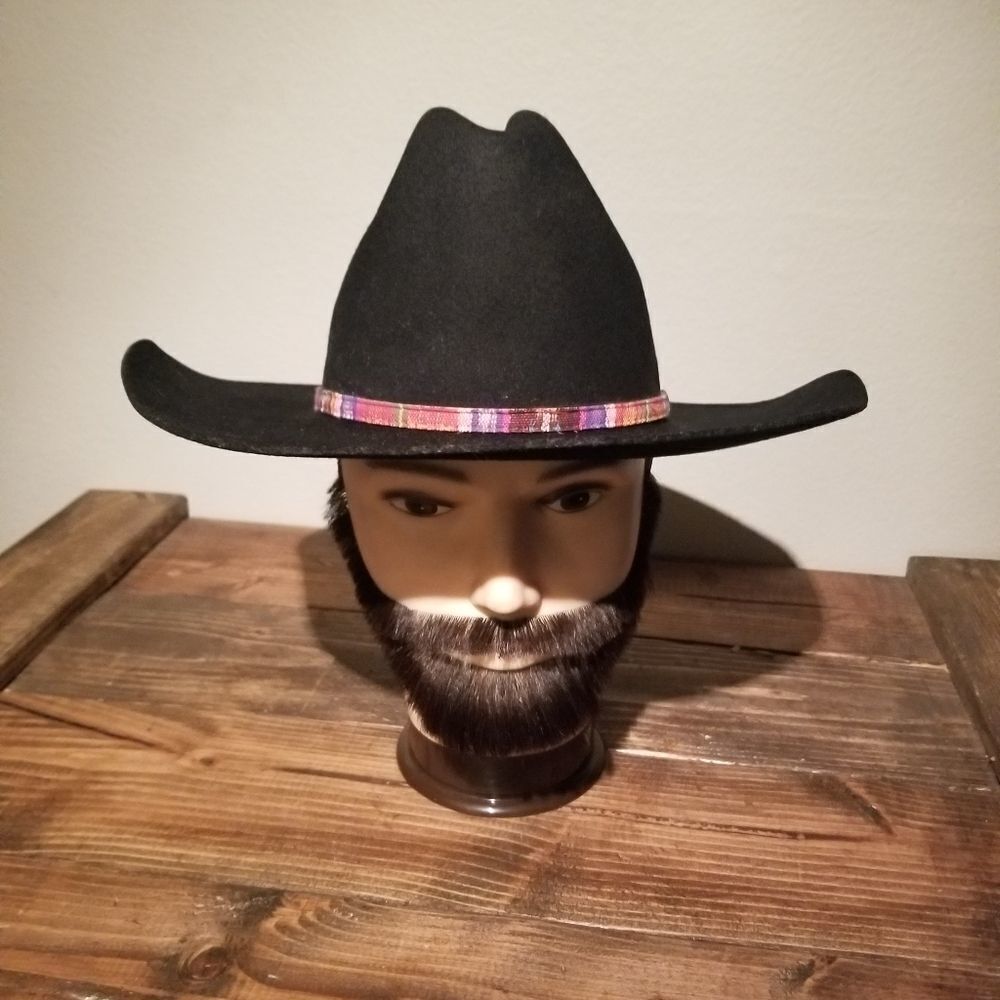 TRAIL BOSS COWBOY HAT WESTERN SIZE 7 USA MADE WOOL
